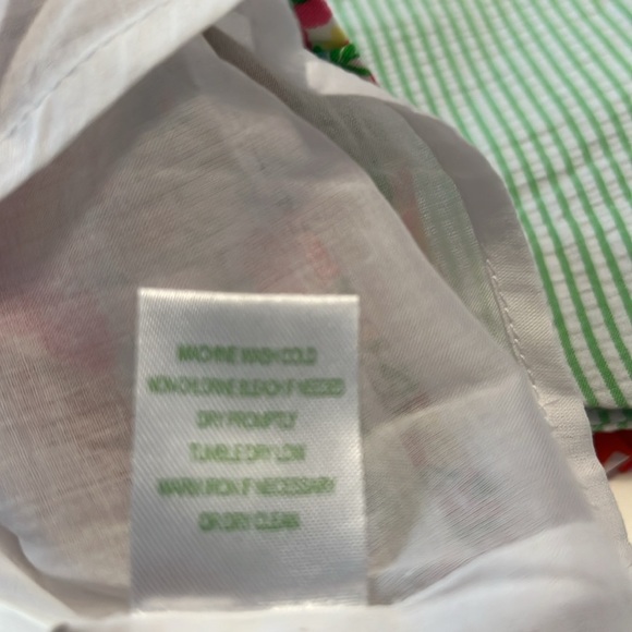 Lilly Pulitzer Callie Floral Ruffled Mini Skirt Size 0 Gardens By The Sea - Picture 10 of 10